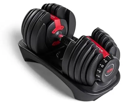 Zdjęcie produktu dla Regulowane uchwyty - zestaw obciążników - trening siłowy - oszczędna konstrukcja - 2-24 kg - czarny