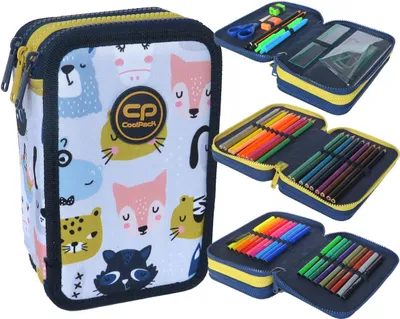 Immagine prodotto di Coolpack Jumper 3 Pucci Astuccio a 3 scomparti con accessori