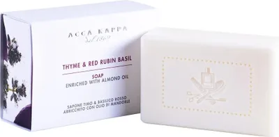 Imagen del producto de Acca Kappa, Jabón de Timón y Albahaca Roja, 150 g