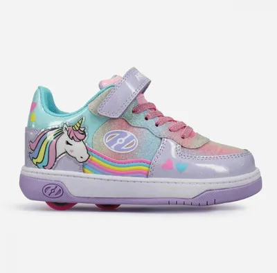 Produktbild von Heelys X2 Reserve Low Lavendel / Blush / Multi | Doppelrollen-Rollschuhe mit EVA-Dämpfung, ABEC 5-Kugellagern und abnehmbaren Rollen