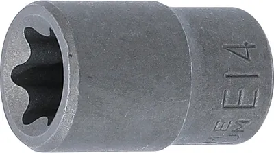 Image de BGS Douille profil E entraînement carré intérieur 10 mm (3/8") SW E14 - 6264