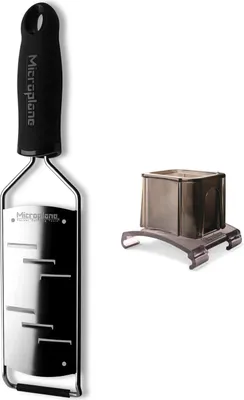 Produktbild von Microplane Gourmet Große Raspel 45006 + Fingerschutz