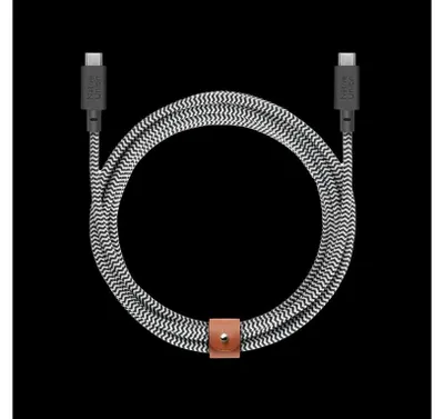 Obrázek produktu pro Native Union Belt Cable XL (USB-C - USB-C) 3m, zebra