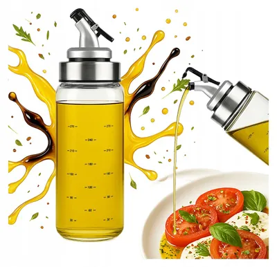 Produktbild von Bimberek Glas-Spender mit Skalierung 300 ml für Öl und Essig