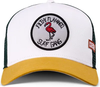 Produktbild von Coastal HFT Filthy Flamingo Trucker Cap White/Mustard