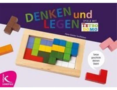 Produktbild von Lernspiel zum Legen geometrischer Muster und Strukturen mit vier Kartensätzen