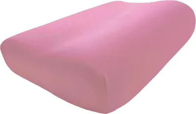 Productafbeelding van Lux Hoes geschikt voor Tempur Shape QUEEN en Tempur Original QUEEN S, M, L, XL hoofdkussen, 61 x 31 cm, kussensloop voor neksteunkussen, in Flamingo