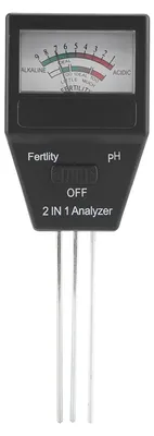 Obrázek produktu pro Vysoce přesný měřič pH 2 v 1 pro úrodnou půdu pro zahradní rostliny