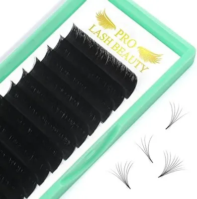 Produktbild von Selbstfächernde Wimpern zur Wimpernverlängerung, D-0.07, 8-15 Mischlängen