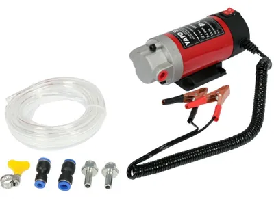 Elektrische Ölpumpe YATO 12 V, 100 W, 2-4 l/min YT-07140 zum Absaugen von Öl