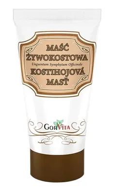 Produktbild von Comfrey Ointment 130ml, Gorvita, Injuries, Burns, Dislocations, Maść Żywokostowa