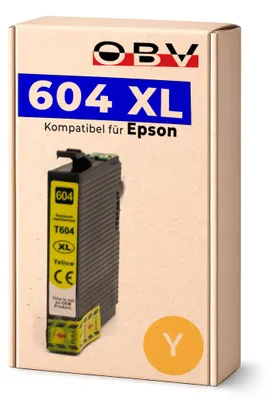 Produktbild von Kompatible Druckerpatrone 604XL für Epson Gelb