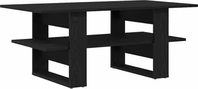 Obrázek produktu pro vidaXL Konferenční stolek černý dubový vzhled 102 x 55 x 42 cm materiál na bázi dřeva