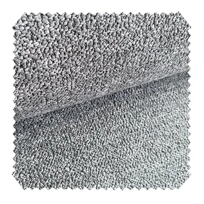 Produktbild von novely® ELMSTEIN - Weicher Bouclé-Möbelstoff in 3D Kieseloptik - Robuster Strukturstoff - Pflegeleichte Meterware 1lfm - Farbe: 85 Hellgrau