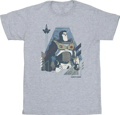 Produktbild von Disney - "Lightyear Look To The Stars" T-Shirt für Herren BI36781 (M) (Grau)