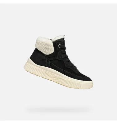 Produktbild von Geox Schwarze Mädchen-Sneaker Laquinny WPF 36