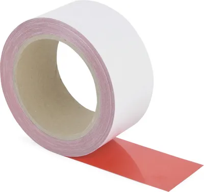 Produktbild von Schmutzresistentes Bodenmarkierungsband WT-5229, Polyester, Rot, 50 mm x 15 m