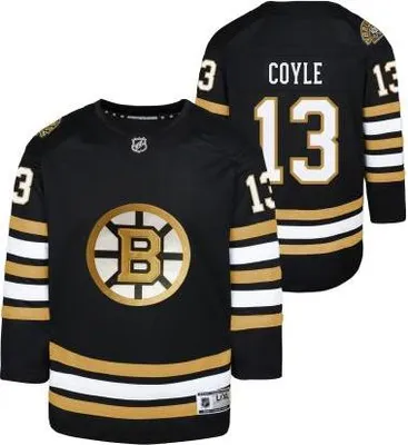 Produktbild von Kinder-Trikot Charlie Coyle Boston Bruins NHL Black 100th Anniversary Premier Breakaway Jersey