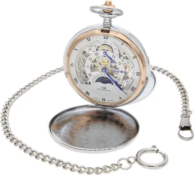 Produktbild von Carl von Zeyten Taschenuhr mit Kette CVZ0040RSL Alb Limited Edition rosé vergoldet 635/999