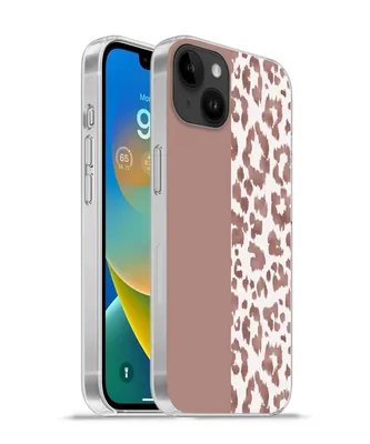 Produktbild von MuchoWow® Handyhülle Schutzhülle Hülle für Apple iPhone 14 Plus - Soft case Tiermuster - Rosa - Tiere Silikon Softcase Handy Hülle - Abbildung