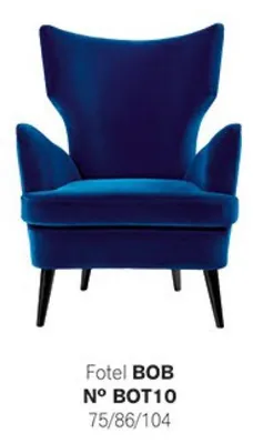 Produktbild von Sessel Lehnstuhl Ohrensessel 1 Sitzer Sitz Stoff Luxus Wohnzimmer Modern Blau