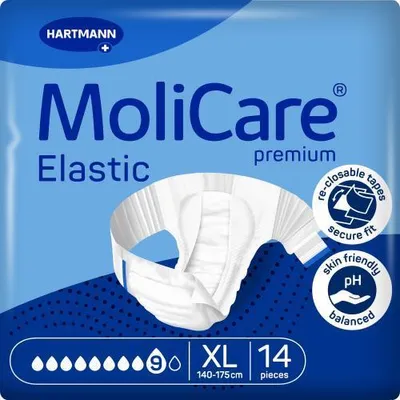 Produktbild von Molicare Premium Elastic Slip 9 Tropfen Gr.XL 14 St