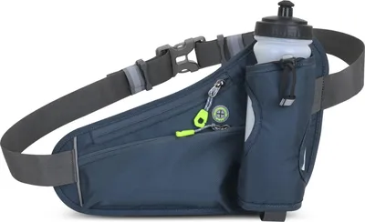 Produktbild von Sport-Trinkgürteltasche, Lauf-Hüfttasche, Bauchtasche mit Wasserflaschenhalter für Männer und Frauen, Radfahren, Wandern, Spazierengehen