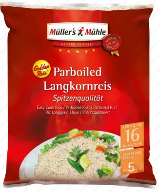Produktbild von Müllers Mühle Golden Reis 5kg