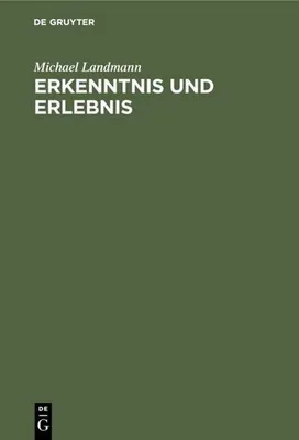 Produktbild von Erkenntnis und Erlebnis
