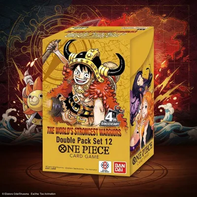 Produktbild von One Piece Card Game OP-17 Double Pack Set 12 – The World's Strongest Warriors – Englisch