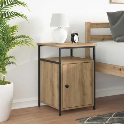 Obrázok produktu pre vidaXL Nočný stolík Artisan dub materiál na báze dreva
