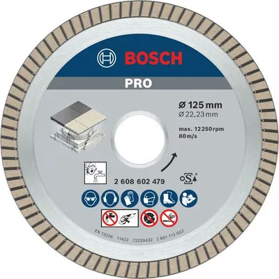 Produktbild von PRO Ceramic Diamanttrennscheibe, 125 x 22,23 mm