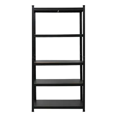 Produktbild von All Black Series Schwerlastregal Ragnar | HxBxT 180x90x40cm | Fachlast 100kg | Matt Schwarz