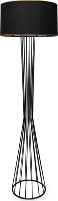 Produktbild von Opviq, AYD-3058, Stehlampen, Schwarz, Metall, 21 x 38 x 155 cm