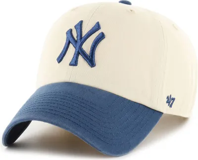 Produktbild von 47 Brand Strapback Cap - CLEAN UP New York Yankees beige
