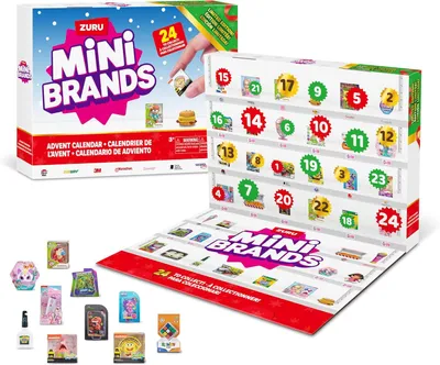 Productafbeelding van Adventskalender miniatuurproducten - Limited edition - Met 4 exclusieve minis