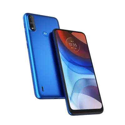 Produktbild von Motorola moto e7 power, 16,5 cm (6.5"), 4 GB, 64 GB, 13 MP, Android 10, Blau