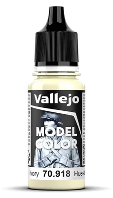Zdjęcie produktu dla Vallejo 70.918, 17 ml, Kość słoniowa, Matowy, Butelka