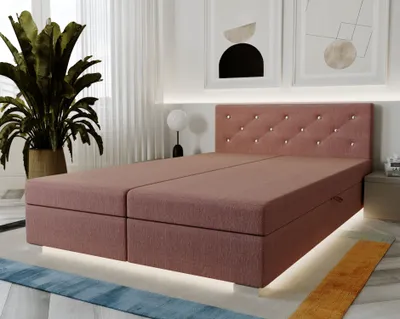 Obrázek produktu pro Americká postel 180x200 ROSIE 3 - růžová