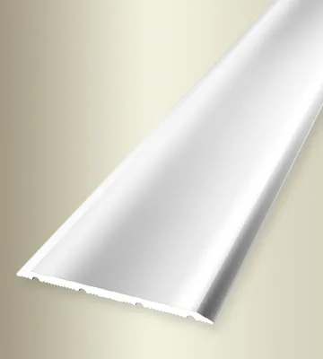 Produktbild von PROVISTON | Übergangsprofil | Breite: 40 mm | Höhe: 0 - 99 mm | Länge: 900 mm | Aluminium Poliert | Glatt | Selbstklebend
