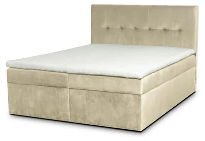 Produktbild von Design Chesterfield Betten Bett Doppelbett Hotel Luxus 180x200 Doppel Textil