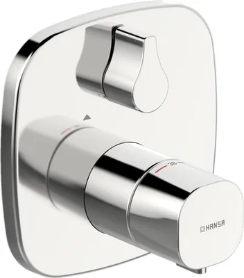 Produktbild von Hansa Fertigmontageset HANSALIVING UP-Brause-Thermostat, chrom