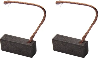 Produktbild von 2x Trade-Shop Motorkohlen / Kohlebürsten / Schleifkohlen 6 x 8 x 17mm 12-24V für verschiedene KFZ-Motoren Rolltor Garagentor Antriebe Lichtmaschine