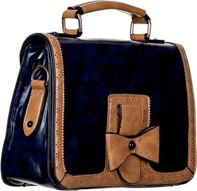 Produktbild von Banned Retro Handtasche / Henkeltasche - Scandal Dark Blue