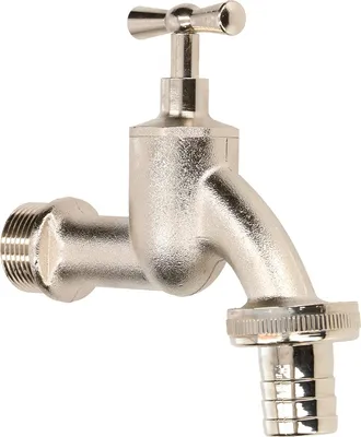 Produktbild von Výstupný kohút KOTARBAU® s hadicovou prípojkou 3/4" ako vonkajší kohút s vonkajším závitom 1/2"