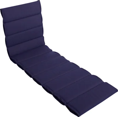 Produktbild von LILENO HOME Sonnenliege Auflage als [1er Set - Rollliege] in Dunkelblau - Gartenliegen Auflage perfekt für Strandliege - Polster Auflage für Gartenliege (200x60x4,5cm)
