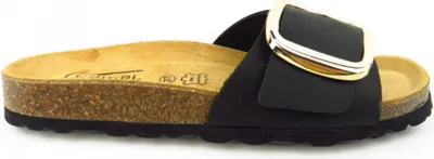 Produktbild von Camel Active black Damen Pantolette in Schwarz, Größe 42