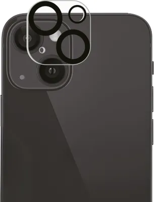 Immagine prodotto di protezione per fotocamera in vetro imoshion in confezione da 2 pezzi per iPhone 13 Mini