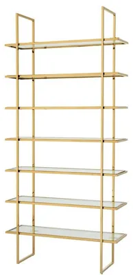 Immagine prodotto di Casa Padrino scaffale oro 120,5 x 40 x h. 253 cm - Mobili
