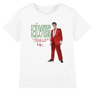 Obrázok produktu pre Elvis Presley – tričko pre deti TV32535 (116) (biele)
